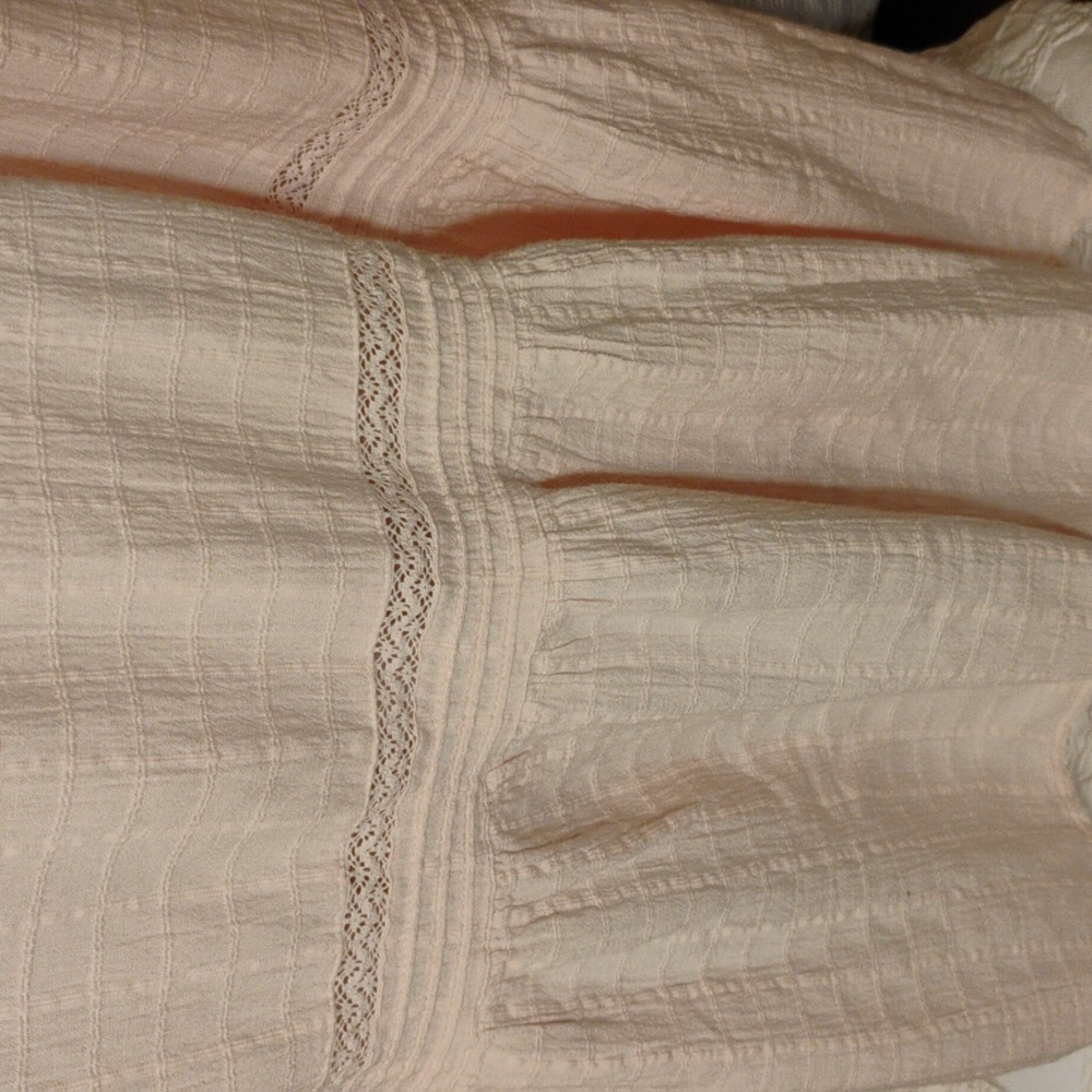 Bare Back Dusty Blush Pink Tone Bare Shoulder  Maxi Dress - Picture 9 of 14